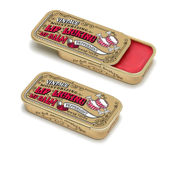 Vintage Style Tin of Lip Balm