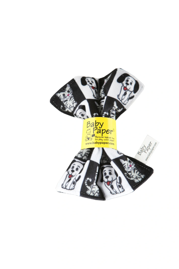 Pack of baby wipes with cartoon design on a white background