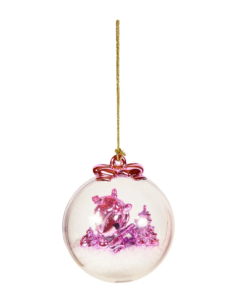 Snow Globe Ornament Holiday Sparkle Special Edition