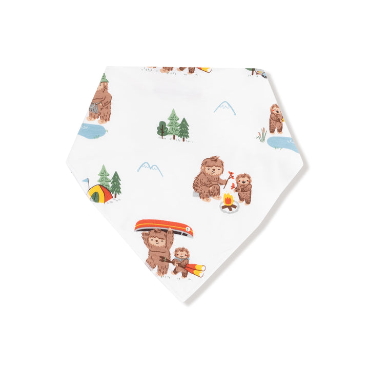 Bigfoot Camping Bandana Bib