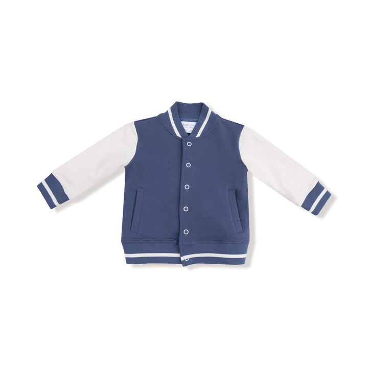 French Terry Sport Letterman Jacket