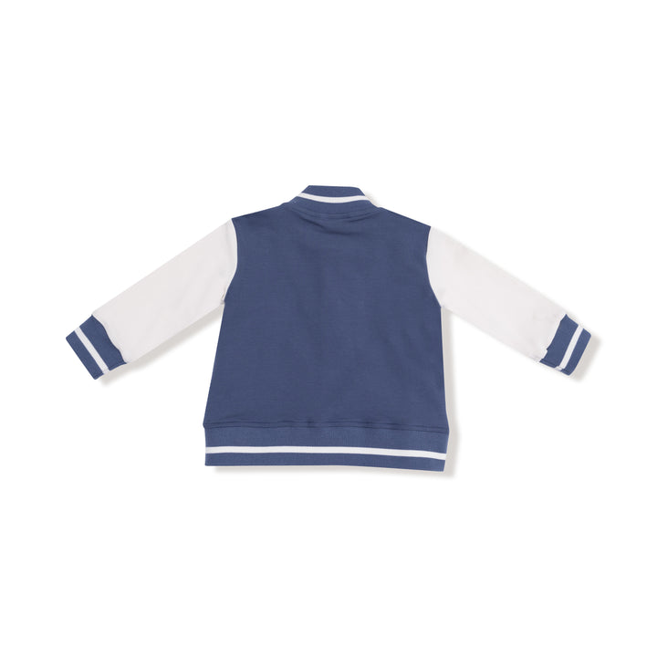 French Terry Sport Letterman Jacket