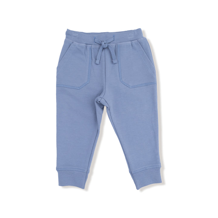 Blue French Terry Jogger Pant