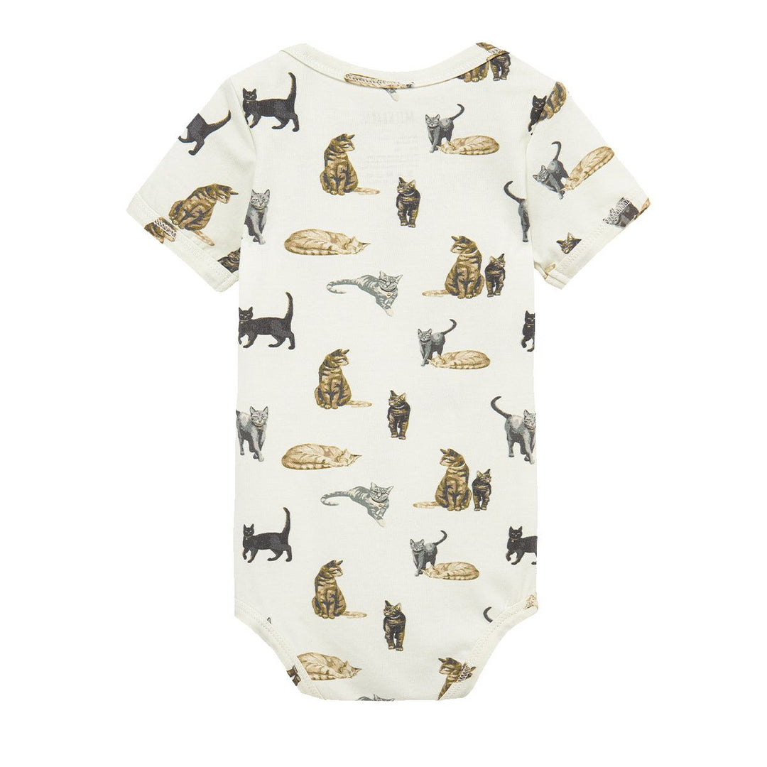 Cat Cotton One Piece Bodysuit
