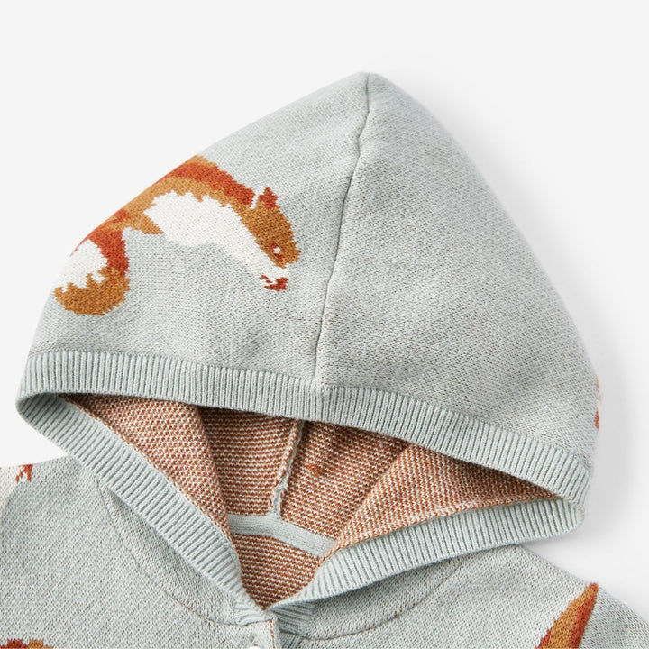 Knit Hooded Jumpsuit