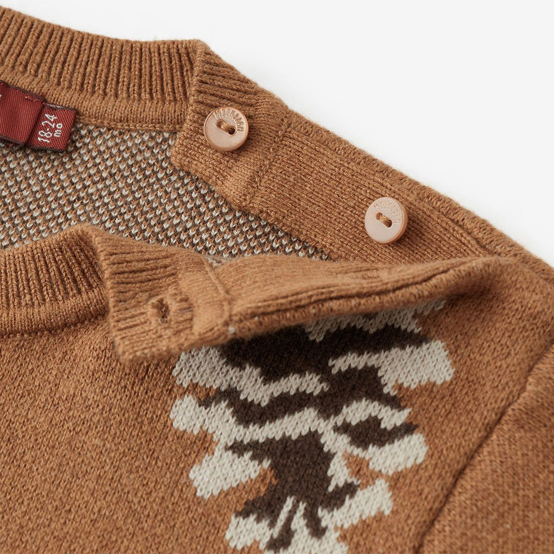 Pinecone + Hedgehog Knit Sweater