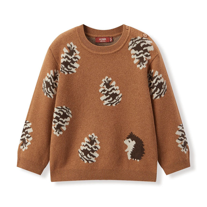 Pinecone + Hedgehog Knit Sweater