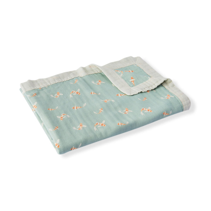 Koi Bamboo Big Lovey Blanket