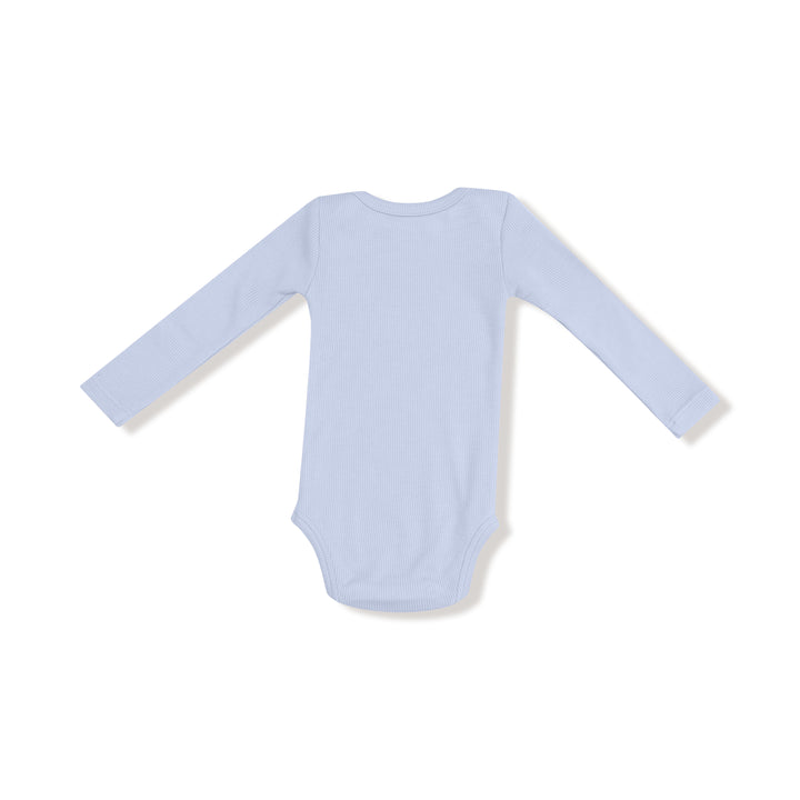 Blue Lap Shoulder Bodysuit