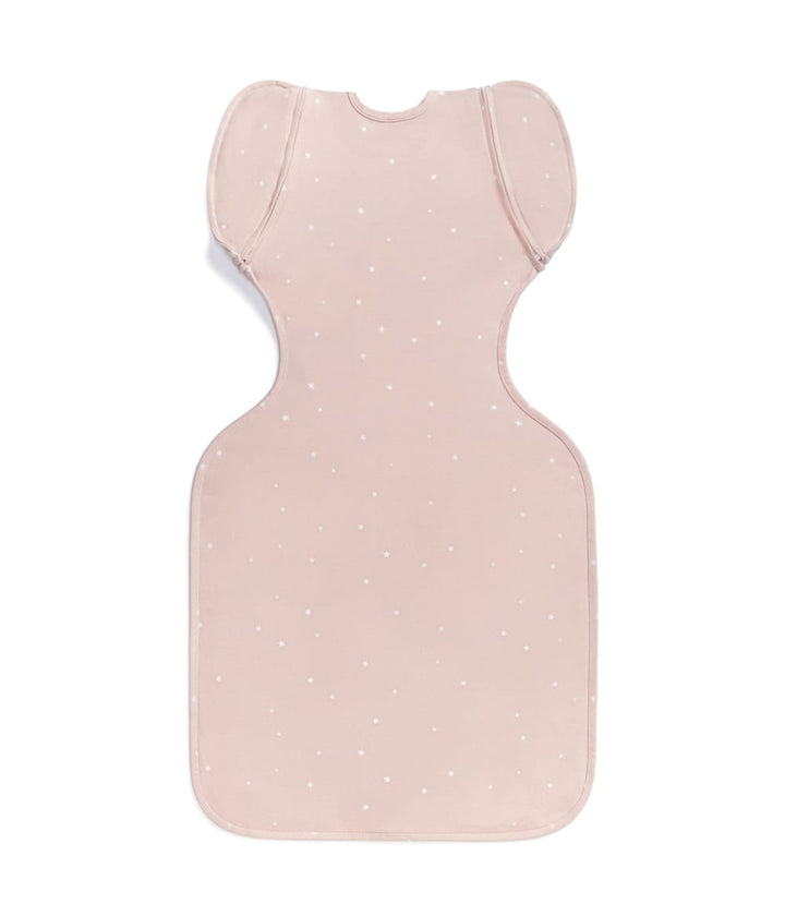 Med Pink Star Transition Cotton Swaddle Bag 1.0 TOG
