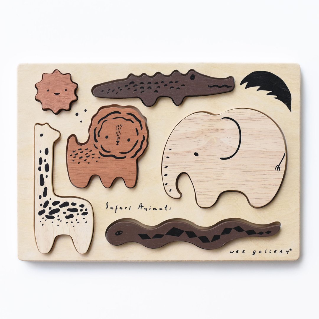 Safari Wooden Tray Puzzle