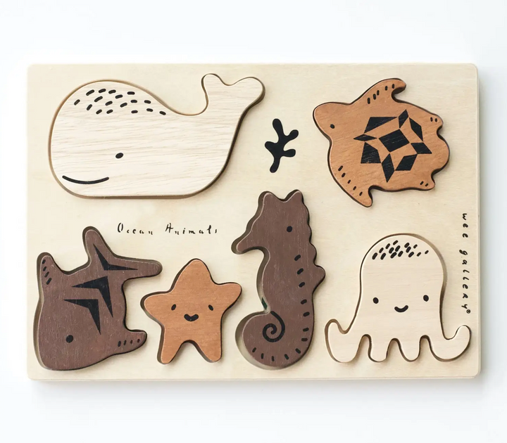 Ocean Wooden Tray Puzzle