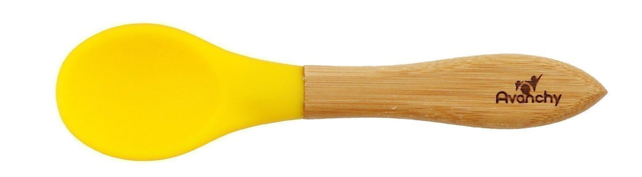 Bamboo Baby Training Utensils - Single Fork or Spoon