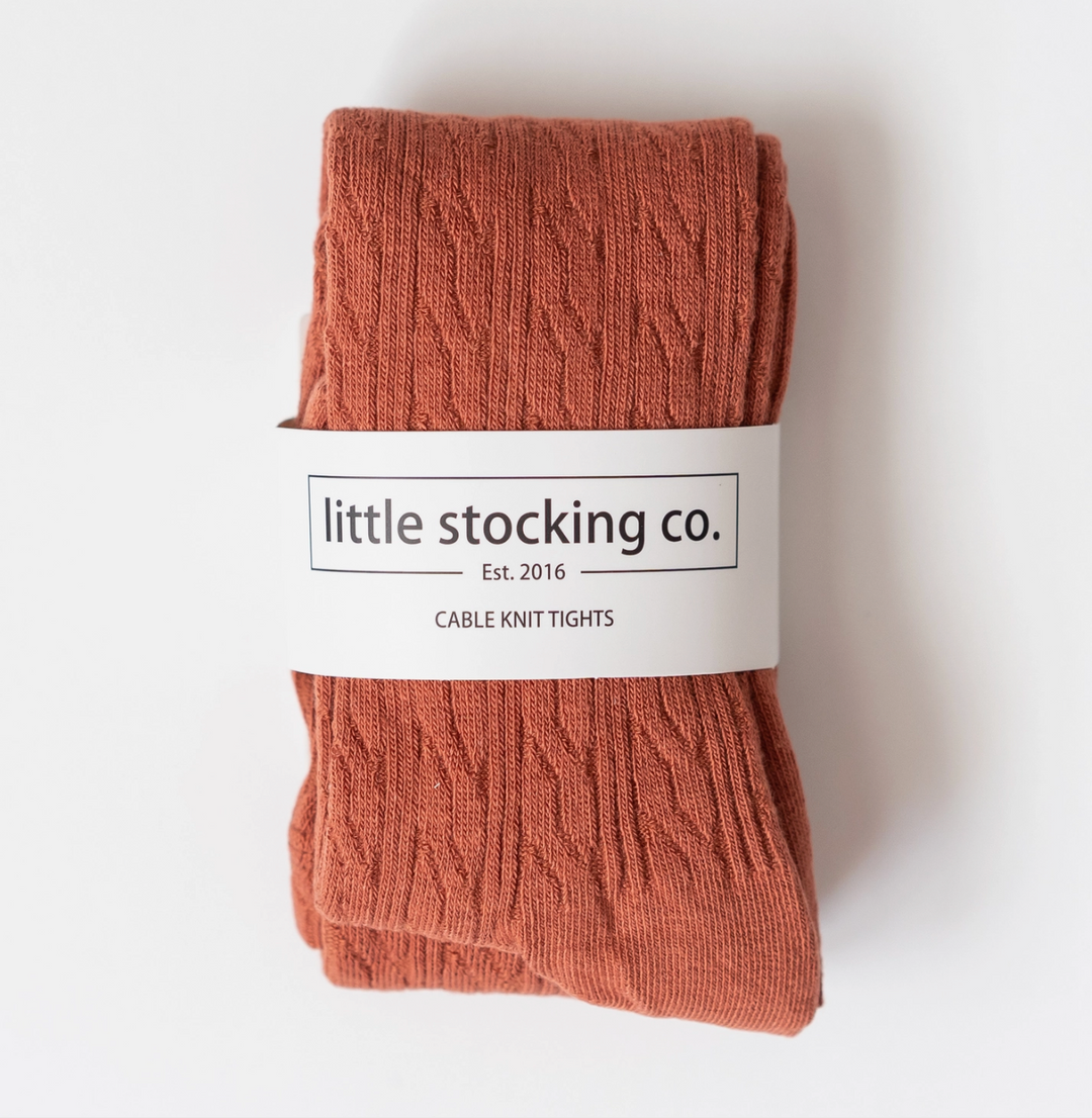 Cable Knit Tights
