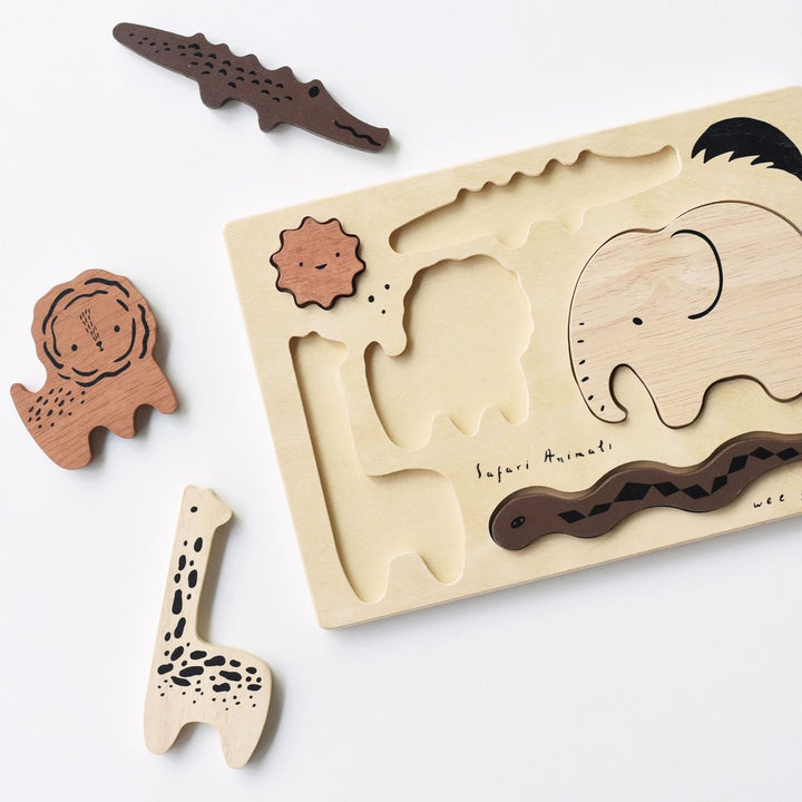 Safari Wooden Tray Puzzle